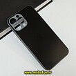 قاب گوشی iPhone 13 Pro Max آیفون مدل PVD ضد خش پشت گلس شیشه ای محافظ لنز دار مشکی کد 620