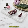 قاب گوشی Galaxy A52 4G - Galaxy A52 5G - Galaxy A52S سامسونگ طرح شفاف ژله ای سه بعدی برجسته عروسکی SWEET محافظ لنز دار پام پام زرشکی کد 1231