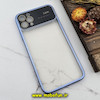 قاب گوشی iPhone 11 Pro Max آیفون طرح الکتروپلیتینگ ژله ای شفاف اورجینال Camera Lens محافظ لنز دار آبی کد 650