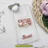 قاب گوشی Redmi Note 8 Pro شیائومی طرح شفاف ژله ای سه بعدی برجسته عروسکی SWEET محافظ لنز دار پام پام گلبهی کد 812