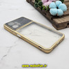 قاب گوشی Redmi Note 12 4G شیائومی طرح الکتروپلیتینگ ژله ای شفاف اورجینال Camera Lens محافظ لنز دار طلایی کد 292
