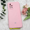 قاب گوشی Redmi 10 - Redmi 10 Prime - 21121119SC شیائومی سیلیکونی اورجینال سورا SORA پاک کنی درجه یک زیربسته محافظ لنز دار صورتی کد 79