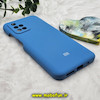 قاب گوشی Redmi 10 - Redmi 10 Prime - 21121119SC شیائومی سیلیکونی اورجینال سورا SORA پاک کنی درجه یک زیربسته محافظ لنز دار آبی کد 81