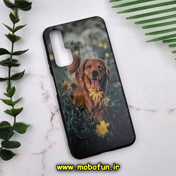 قاب گوشی Nova 5T هوآوی طرح فانتزی برجسته سگ مهربون کد 85