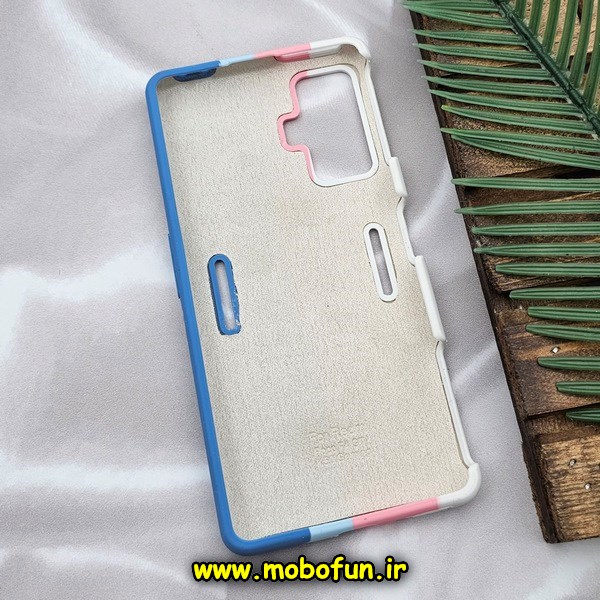 قاب گوشی Poco F4 GT - Redmi K50 Gaming شیائومی سیلیکونی اورجینال پاک کنی رنگین کمانی آبرنگی درجه یک زیربسته کد 49