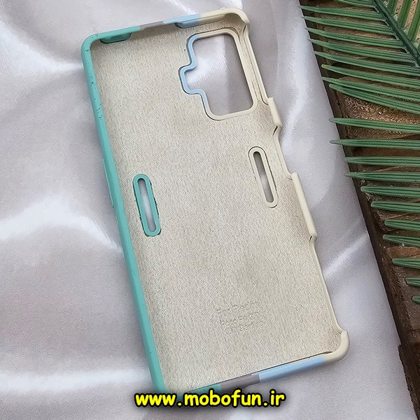 قاب گوشی Poco F4 GT - Redmi K50 Gaming شیائومی سیلیکونی اورجینال پاک کنی رنگین کمانی آبرنگی درجه یک زیربسته کد 56