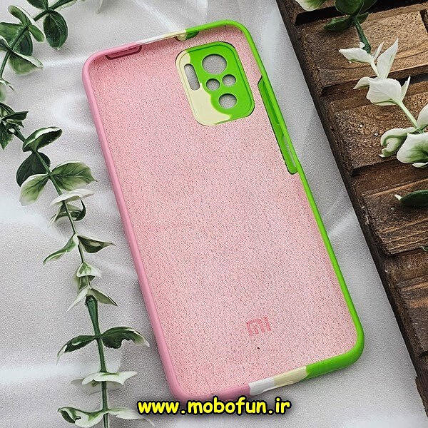 قاب گوشی Redmi Note 10 4G - Redmi Note 10S - Poco M5S شیائومی سیلیکونی اورجینال پاک کنی رنگین کمانی آبرنگی درجه یک زیربسته محافظ لنزدار کد 593