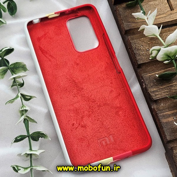 قاب گوشی Redmi Note 10 Pro - Redmi Note 10 Pro Max شیائومی سیلیکونی اورجینال آبرنگی رنگین کمانی پاک کنی درجه یک زیربسته کد دار 754