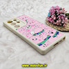 قاب گوشی Galaxy S23 Ultra سامسونگ سیلیکونی ژله ای طرح پاتریک شکمو Patrick محافظ لنز دار کرم کد 260