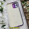 قاب گوشی iPhone 12 آیفون سیلیکونی اورجینال آبرنگی رنگین کمانی پاک کنی درجه یک زیربسته محافظ لنز دار کد 835