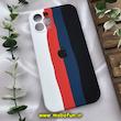 قاب گوشی iPhone 12 Pro آیفون سیلیکونی اورجینال آبرنگی رنگین کمانی پاک کنی درجه یک زیربسته محافظ لنز دار کد 847
