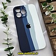 قاب گوشی iPhone 13 Pro آیفون سیلیکونی اورجینال آبرنگی رنگین کمانی پاک کنی درجه یک زیربسته محافظ لنز دار کد 430