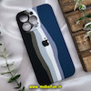 قاب گوشی iPhone 13 Pro آیفون سیلیکونی اورجینال آبرنگی رنگین کمانی پاک کنی درجه یک زیربسته محافظ لنز دار کد 433