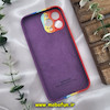 قاب گوشی iPhone 13 Pro Max آیفون سیلیکونی اورجینال رنگین کمانی پاک کنی درجه یک زیربسته محافظ لنز دار کد 634