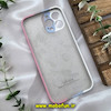 قاب گوشی iPhone 13 Pro Max آیفون سیلیکونی اورجینال رنگین کمانی پاک کنی درجه یک زیربسته محافظ لنز دار کد 637