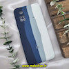 قاب گوشی Poco M4 Pro 4G شیائومی سیلیکونی اورجینال آبرنگی رنگین کمانی پاک کنی درجه یک زیربسته محافظ لنز دار کد 373