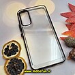 قاب گوشی Galaxy A34 5G سامسونگ طرح پشت طلق شیشه ای شفاف اورجینال برند FASHION CASE مشکی یاقوتی کد 511
