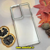 قاب گوشی Galaxy S21 Ultra سامسونگ طرح پشت طلق شیشه ای شفاف اورجینال برند FASHION CASE نقره ای کد 327