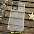 قاب گوشی Galaxy A33 5G سامسونگ اورجینال متال کیس Metal پیکسل Pixel طرح پشت طلق شفاف دور سیلیکونی بی رنگ کد 612