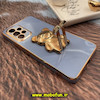 قاب گوشی Galaxy A53 5G سامسونگ طرح ژله ای خرسی تدی استندشو مای کیس گلد لاین دور طلایی محافظ لنز دار آبی فیلی کد 812