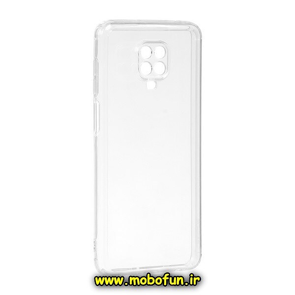 قاب گوشی Redmi Note 9s - Redmi Note 9 Pro شیائومی طرح ژله ای شفاف بی رنگ ایربگ دار SPACE محافظ لنز دار کد 1038