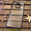 قاب گوشی Redmi Note 9s - Redmi Note 9 Pro شیائومی اورجینال متال کیس Metal پیکسل Pixel طرح پشت طلق شفاف دور سیلیکونی بنفش کد 1040