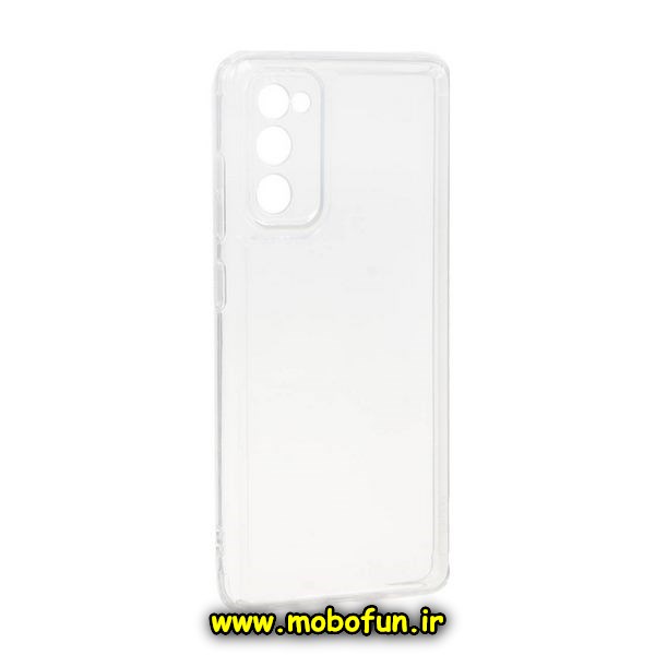 قاب گوشی Galaxy S20 FE سامسونگ طرح ژله ای شفاف بی رنگ SPACE ایربگ دار محافظ لنز دار کد 572