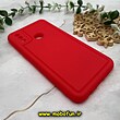 قاب گوشی Galaxy A10S سامسونگ سیلیکونی ژله ای پافر PC پفکی قرمز کد 723