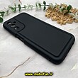 قاب گوشی Galaxy A14 4G - Galaxy A14 5G سامسونگ سیلیکونی ژله ای پافر PC پفکی مشکی کد 655