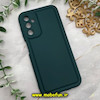 قاب گوشی Galaxy A14 4G - Galaxy A14 5G سامسونگ سیلیکونی ژله ای پافر PC پفکی سبز تیره کد 660