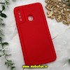 قاب گوشی Galaxy A20S سامسونگ سیلیکونی ژله ای پافر PC پفکی قرمز کد 606