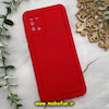 قاب گوشی Galaxy A31 سامسونگ سیلیکونی ژله ای پافر PC پفکی قرمز کد 637