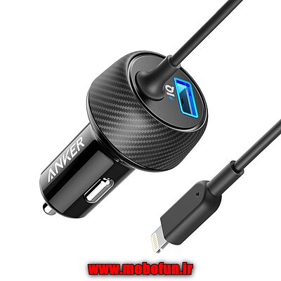 شارژر فندکی انکر مدل A2214 PowerDrive 2 Elite