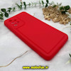 قاب گوشی Galaxy A73 5G سامسونگ سیلیکونی ژله ای پافر PC پفکی قرمز کد 792