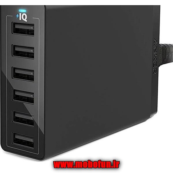 شارژر دیواری 60 وات 6 پورت انکر مدل A2123 Powerport 6