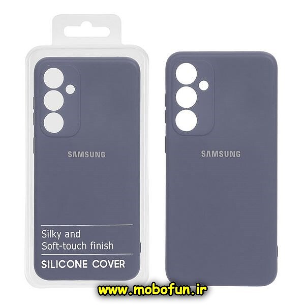 قاب گوشی Galaxy S23 FE سامسونگ سیلیکونی های کپی زیربسته محافظ لنز دار بنفش کد 9