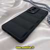 قاب گوشی Xiaomi 13 Lite شیائومی سیلیکون ژله ای پافر PC زیر بسته محافظ لنز دار مشکی کد 51