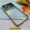 قاب گوشی Xiaomi 13 Lite شیائومی طرح الکتروپلیتینگ ژله ای شفاف اورجینال Camera Lens محافظ لنز دار طلایی کد 59