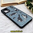 قاب گوشی Galaxy A12 - Galaxy M12 سامسونگ پشت گلس آینه ای CASETIFY طرح گربه بازیگوش مات محافظ لنزدار مشکی کد 1472