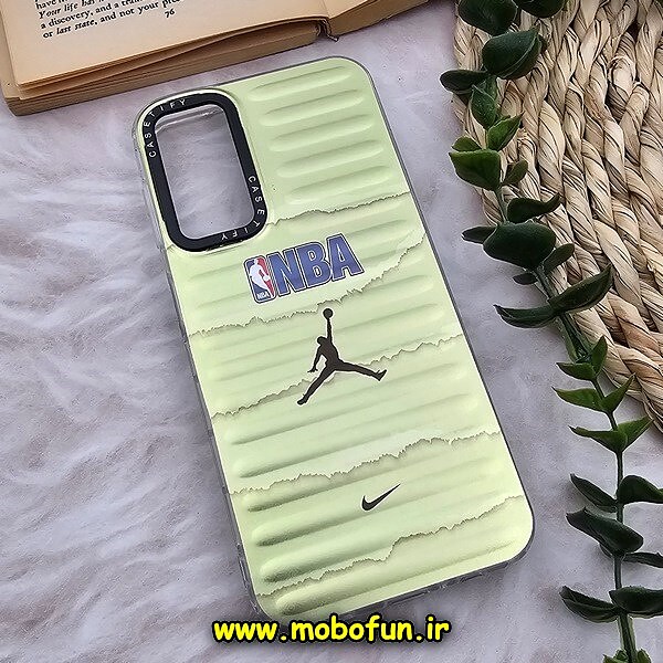 قاب گوشی Galaxy A14 4G - Galaxy A14 5G سامسونگ ضد ضربه هولوگرامی یانگ کیت Unique Case طرح JORDAN NBA کد 679