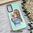 قاب گوشی Galaxy A14 4G - Galaxy A14 5G سامسونگ ضد ضربه هولوگرامی یانگ کیت Unique Case طرح دخترونه کد 685