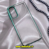 قاب گوشی Galaxy A24 4G سامسونگ طرح پشت طلق شیشه ای شفاف اورجینال برند FASHION CASE سبز روشن کد 372
