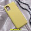 قاب گوشی Galaxy A31 سامسونگ سیلیکونی های کپی زیربسته زرد کد 642
