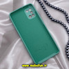 قاب گوشی Galaxy A31 سامسونگ سیلیکونی های کپی زیربسته محافظ لنز دار سبزآبی کد 644