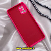 قاب گوشی Galaxy A31 سامسونگ سیلیکونی های کپی زیربسته محافظ لنز دار صورتی فانتزی کد 645
