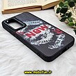 قاب گوشی Galaxy A54 5G سامسونگ پشت گلس آینه ای CASETIFY طرح اسپرت SPORT مات محافظ لنزدار مشکی کد 684