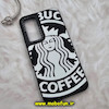 قاب گوشی Galaxy A54 5G سامسونگ طرح سیلیکونی هارد سه بعدی برجسته محافظ لنزدار استارباکس STARBUCKS کد 692