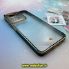 قاب گوشی Honor X7A آنر طرح الکتروپلیتینگ ژله ای شفاف محافظ لنز دار سبز تیره کد 31