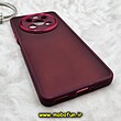 قاب گوشی Honor X9A آنر پشت مات متال کیس دور سیلیکونی محافظ لنزدار زرشکی کد 14