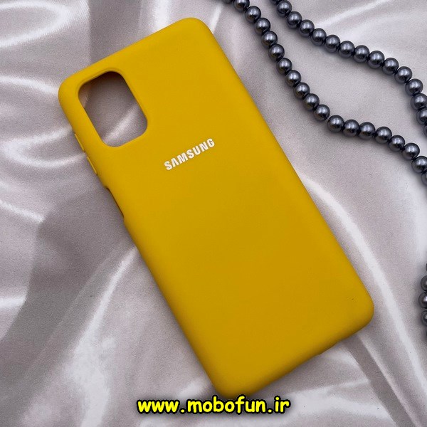 قاب گوشی Galaxy M51 سامسونگ سیلیکونی های کپی زیربسته زرد کد 111